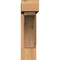 Ekena Millwork Thorton Block Smooth Bracket w/ Offset Brace, Western Red Cedar, 5 1/2"W x 20"D x 20"H BKT0604X20X20THR05SWR - alternate 3